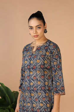 Image of Kalamkari cotton Kurti