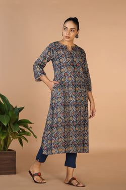 Image of Kalamkari cotton Kurti