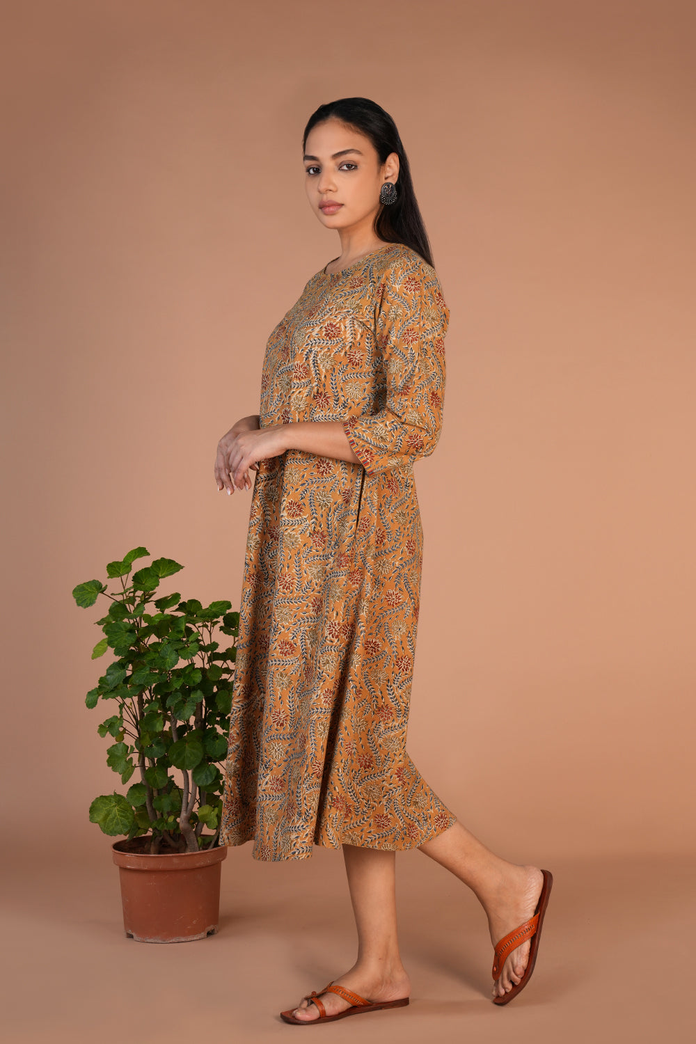 Kalamkari handblock printed Kurti