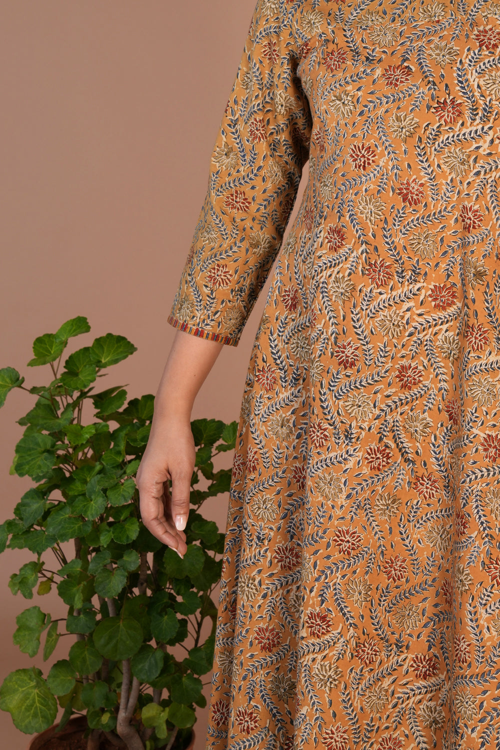 Kalamkari handblock printed Kurti