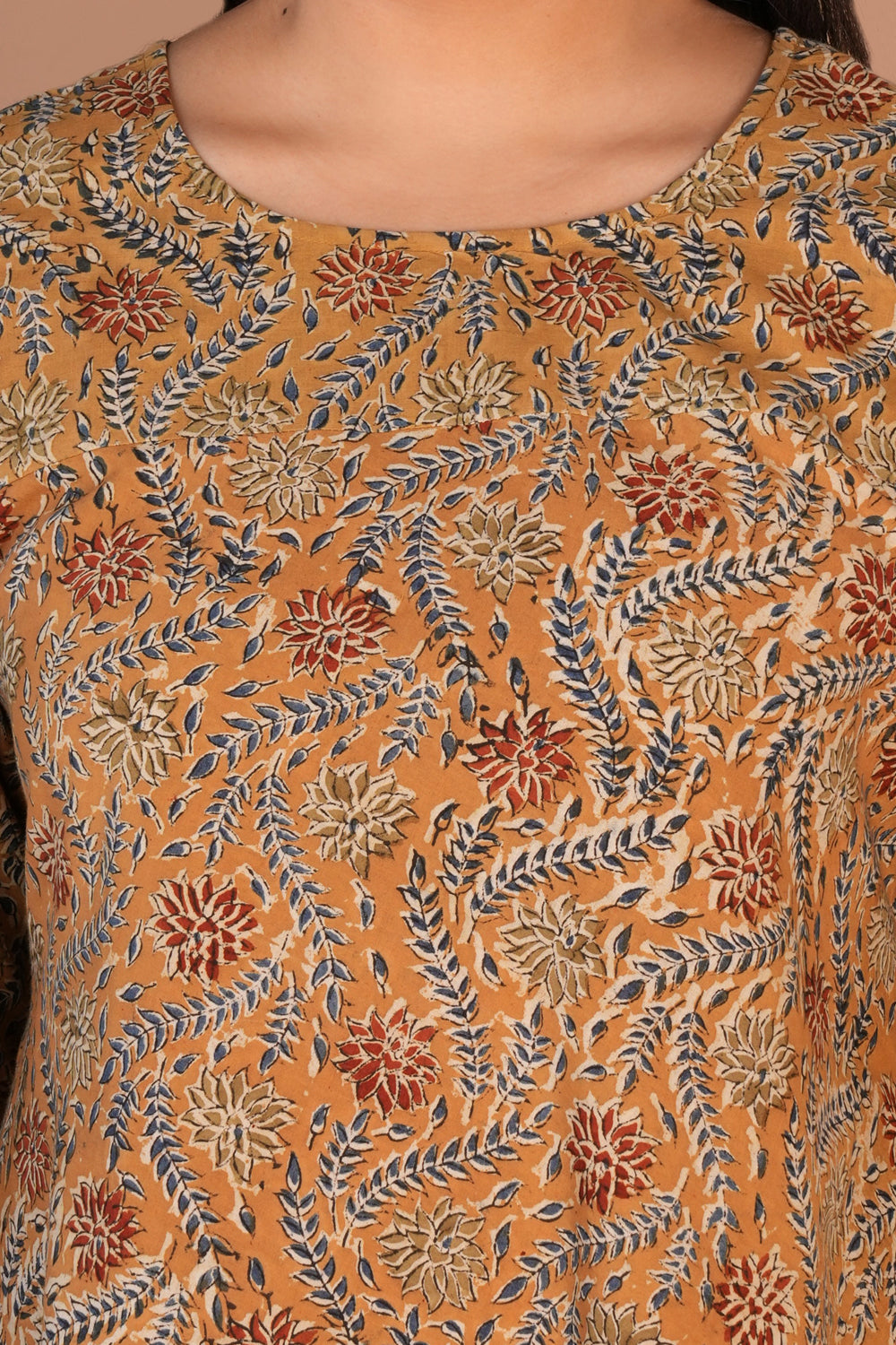 Kalamkari handblock printed Kurti