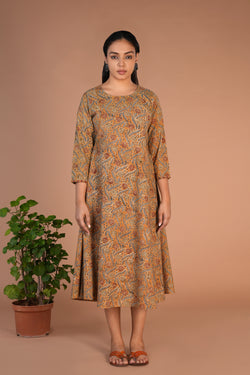 Image of Kalamkari handblock printed Kurti