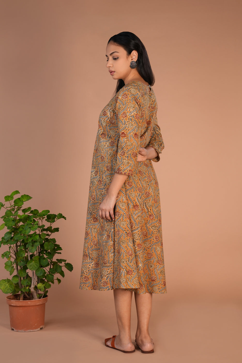 Kalamkari handblock printed Kurti