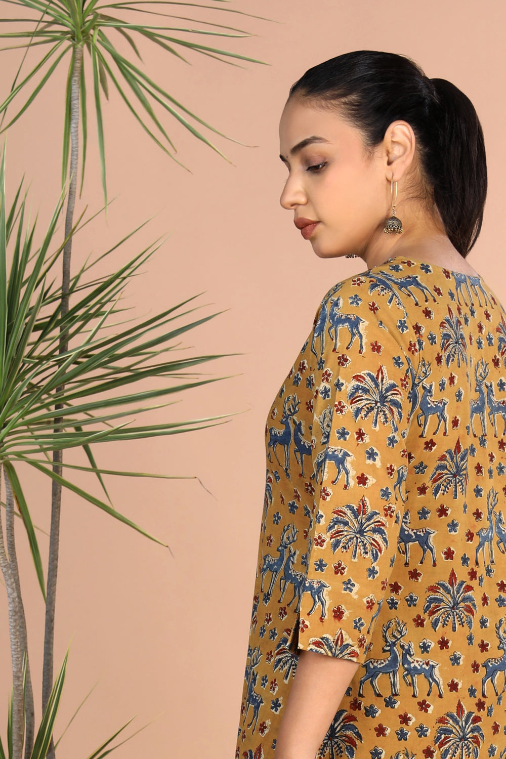 Kalamkari handblock printed Kurti