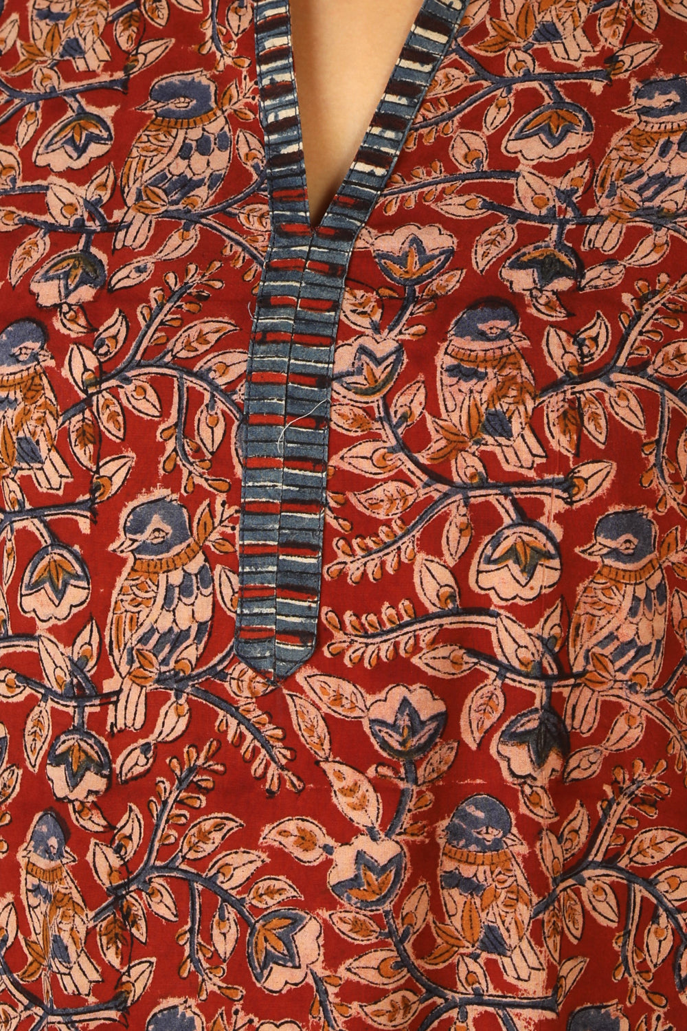 Collection of Kalamkari Handblock printed kurta in a gallery layout