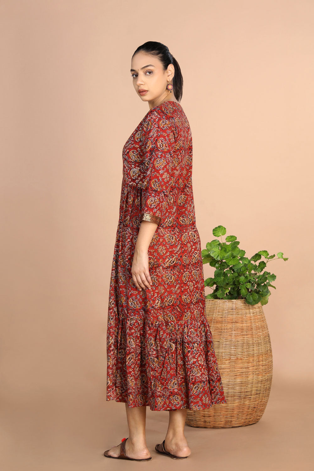 Kalamkari Handblock printed Dress