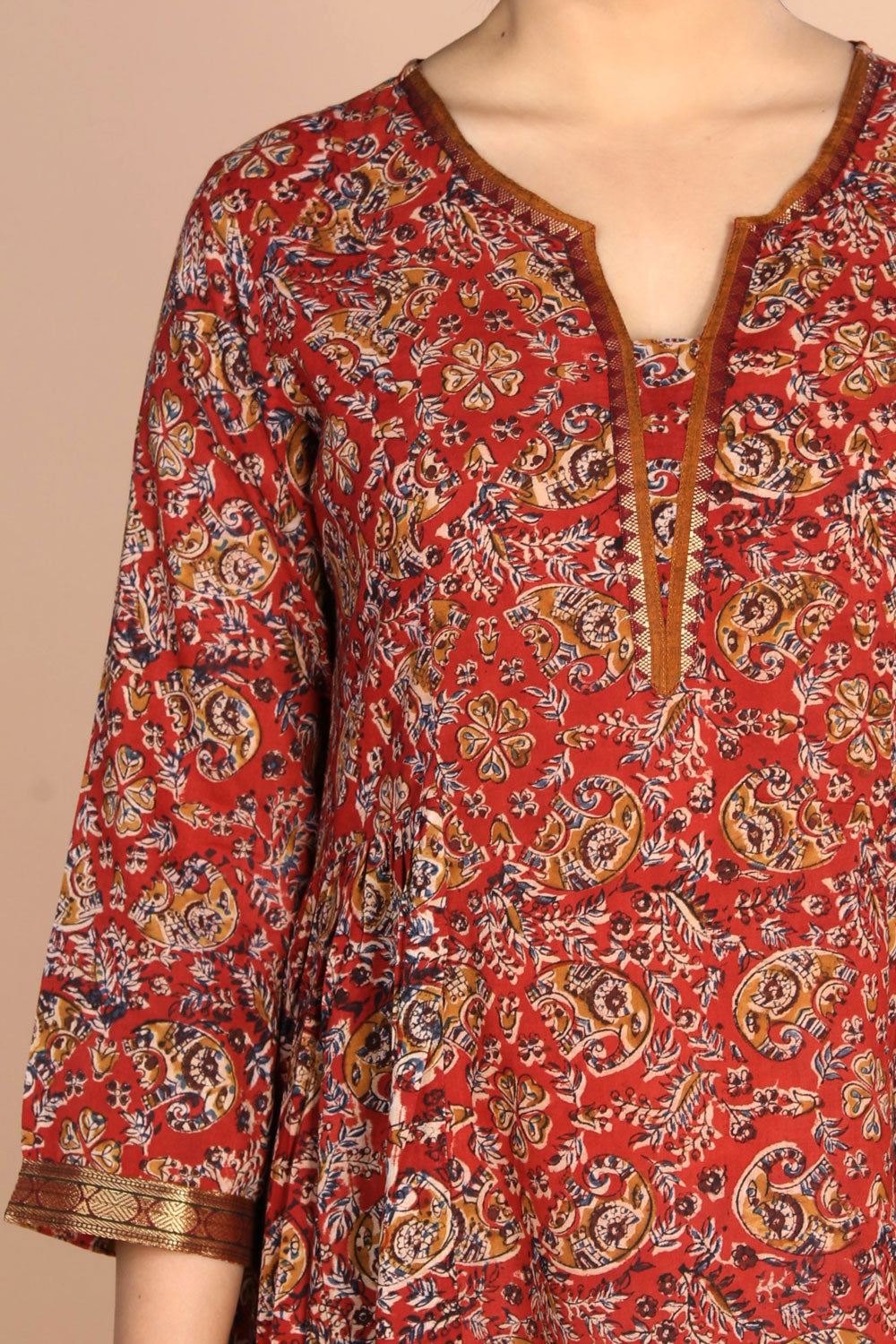 Kalamkari Handblock printed Dress