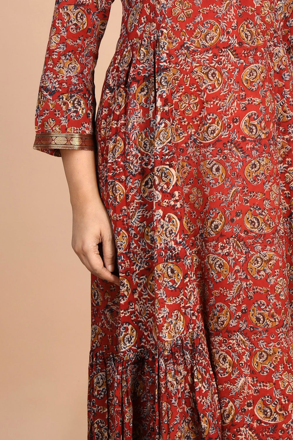 Kalamkari Handblock printed Dress