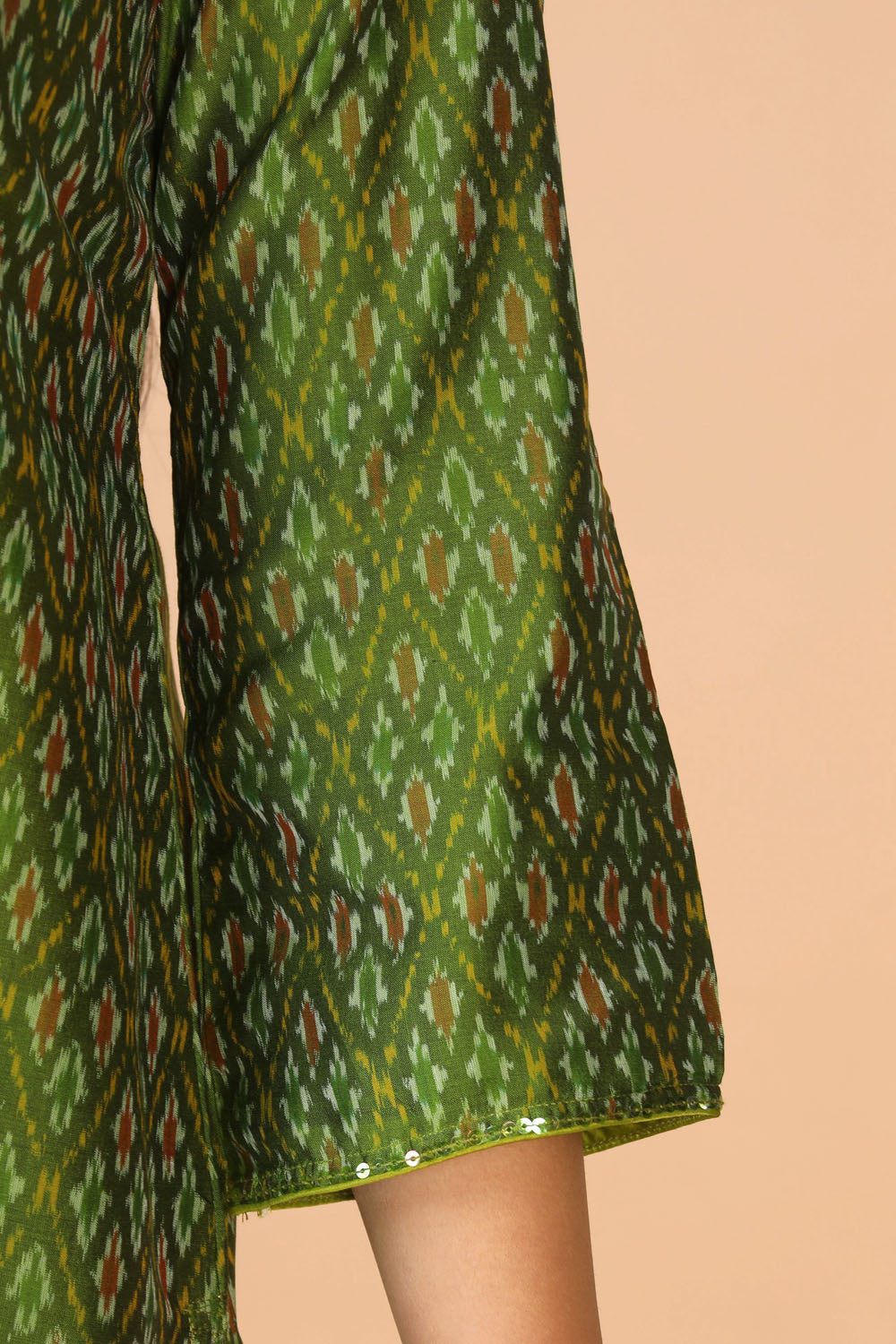 Silk Pochampally Ikat kurti