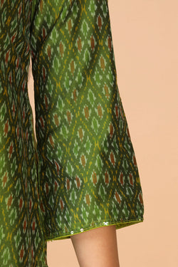 Image of Silk Pochampally Ikat kurti