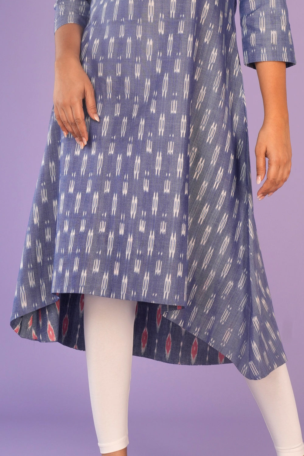 Cotton Pochampally Ikat Kurta