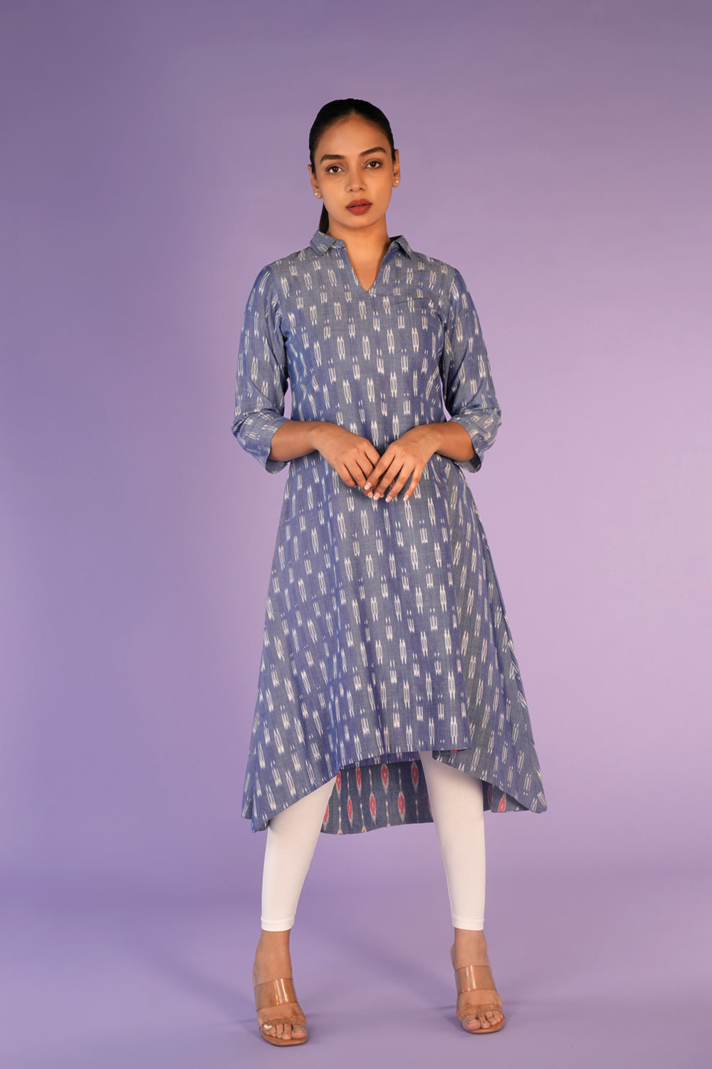 Cotton Pochampally Ikat Kurta