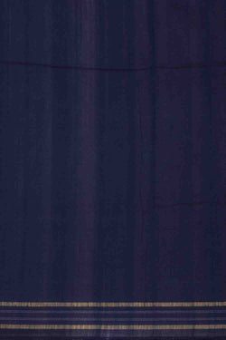 Image of Off White Blue diamond Pochampally Cotton Ikat Saree