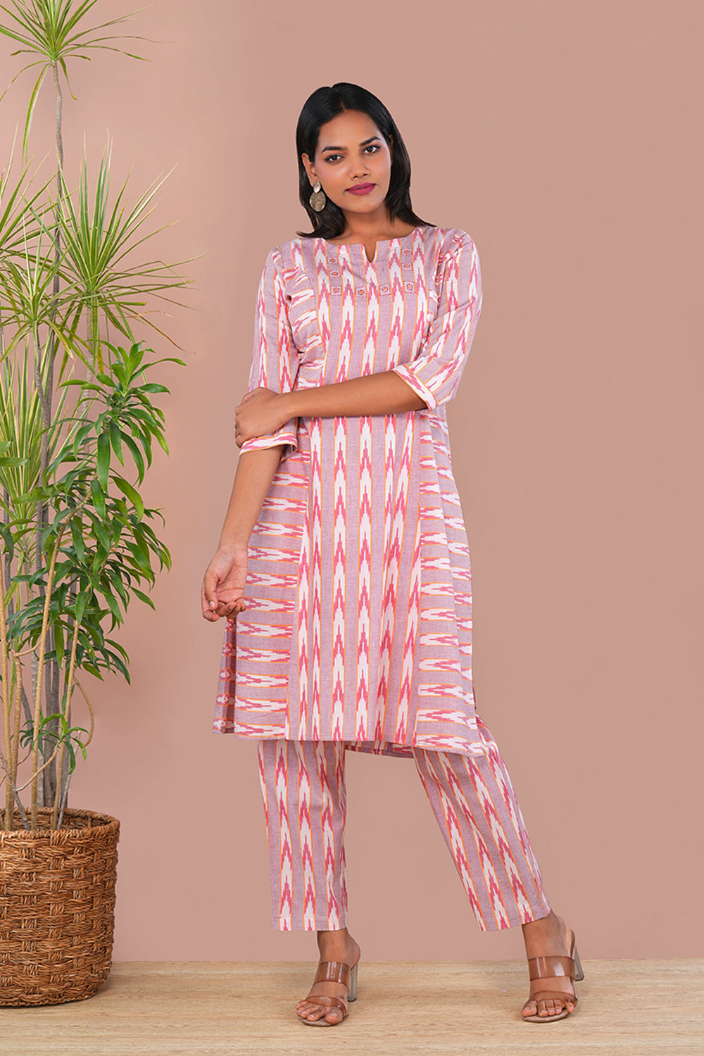 Image of Pochampally Ikat Coord set