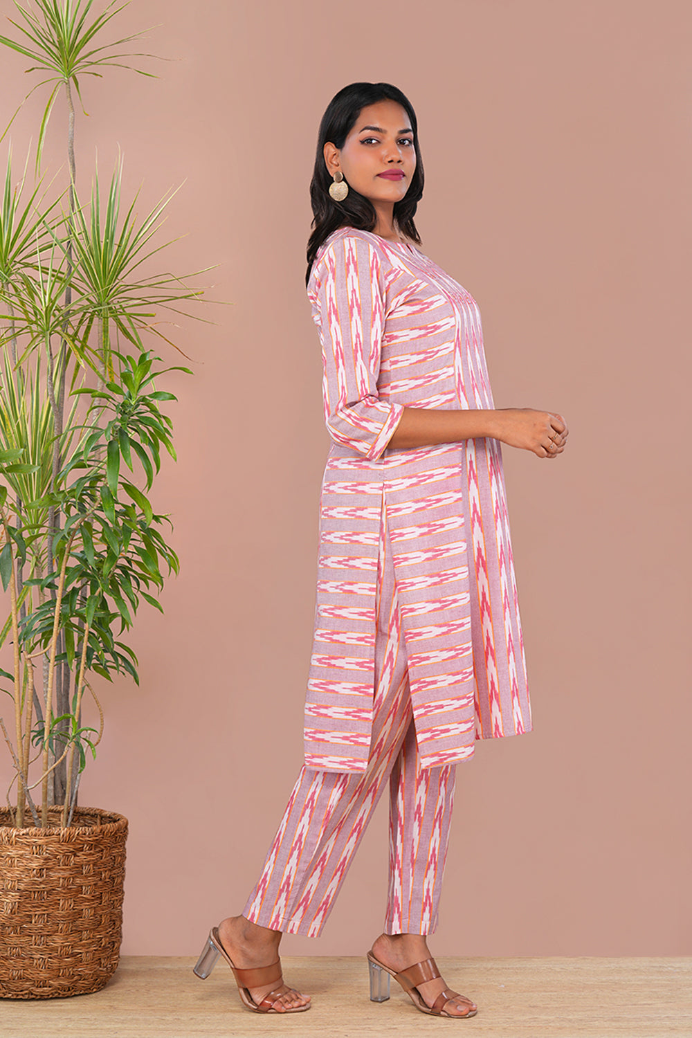 Image of Pochampally Ikat Coord set