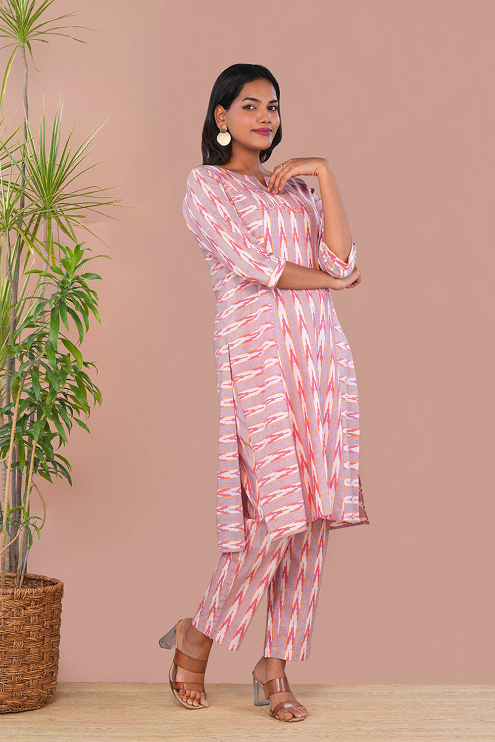 Image of Pochampally Ikat Coord set