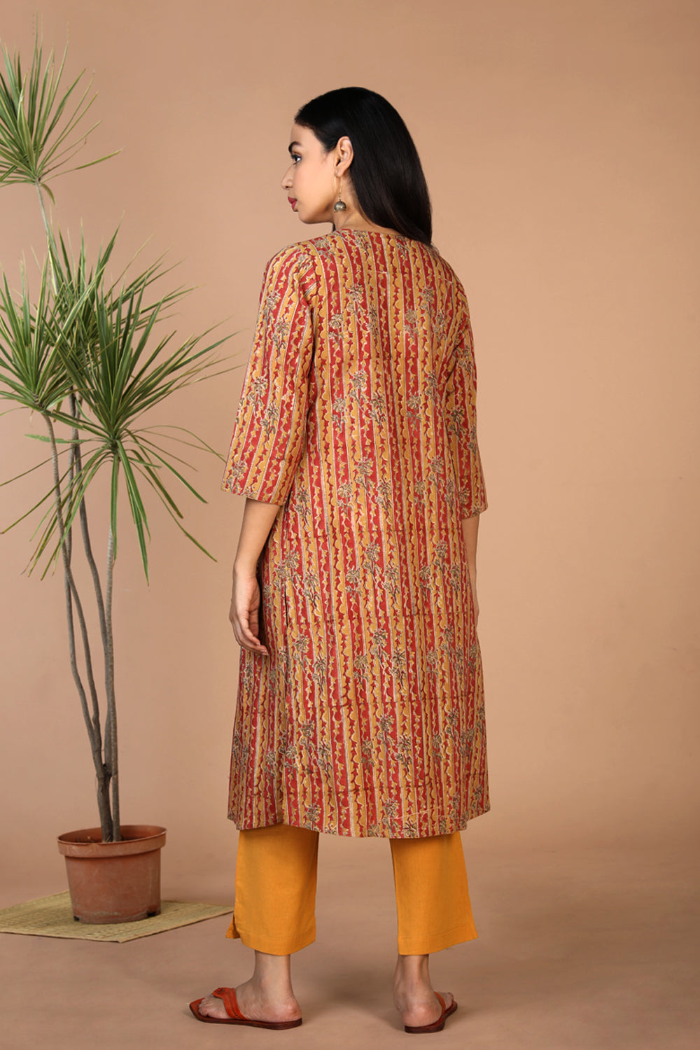 Image of Cotton kalamkari kurti