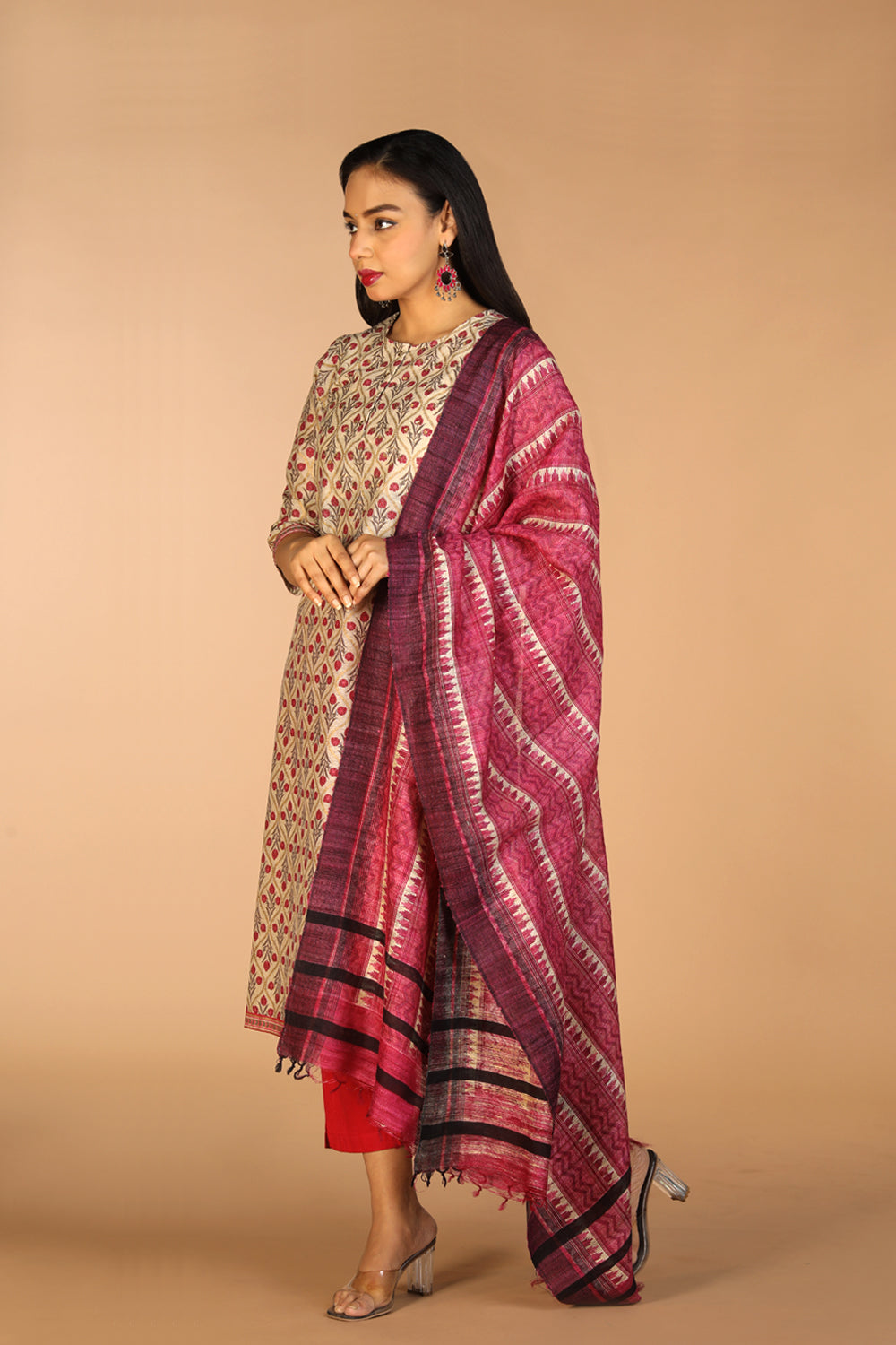 Collection of Festive A line kurti in a gallery layout