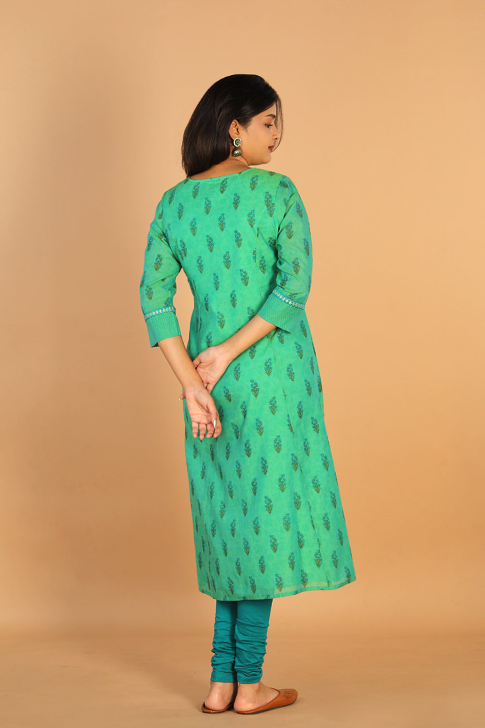 Image of Festive Chanderi kurti