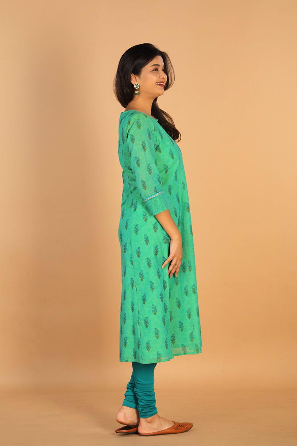 Festive Chanderi kurti