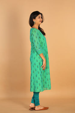 Image of Festive Chanderi kurti