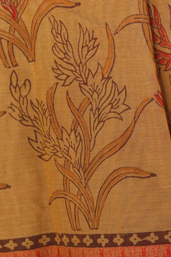 Collection of Hand block printed cotton saree in a gallery layout