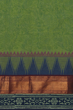 Collection of Hand block printed cotton saree Hand block printed cotton saree in a gallery layout