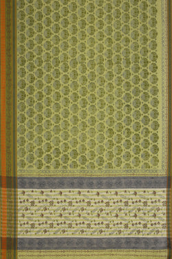 Collection of Hand block printed cotton saree in a gallery layout