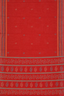 Collection of Hand block printed cotton saree in a gallery layout