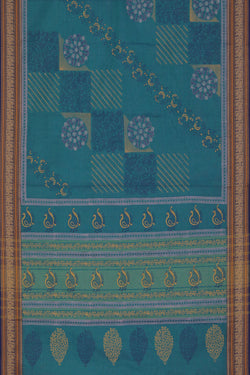 Collection of Hand block printed cotton saree in a gallery layout