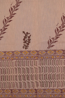 Collection of Hand block printed saree in a gallery layout