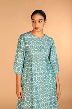 Image of Cotton Ikat Kurti