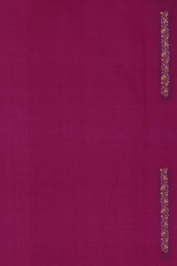 Image of Mehendi green floral jaal hand block printed south cotton saree