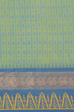 Collection of Hand block printed cotton saree in a gallery layout