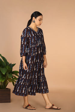 Image of Bagru Handblock printed cotton Dress