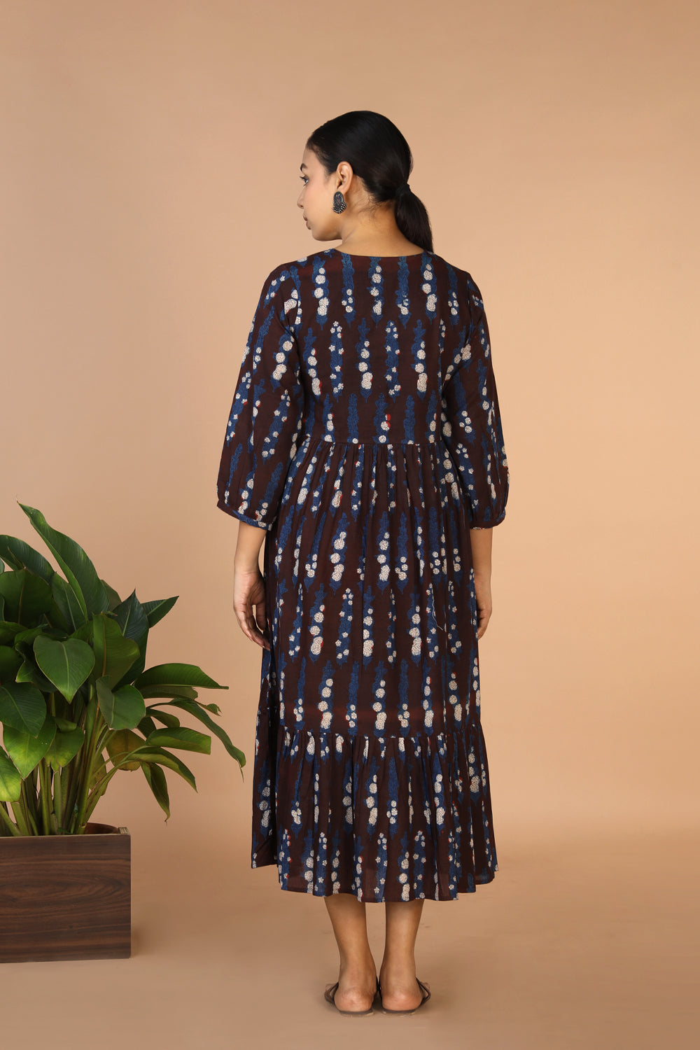 Bagru Handblock printed cotton Dress