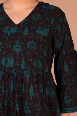 Image of Bagh block printed Short Dress