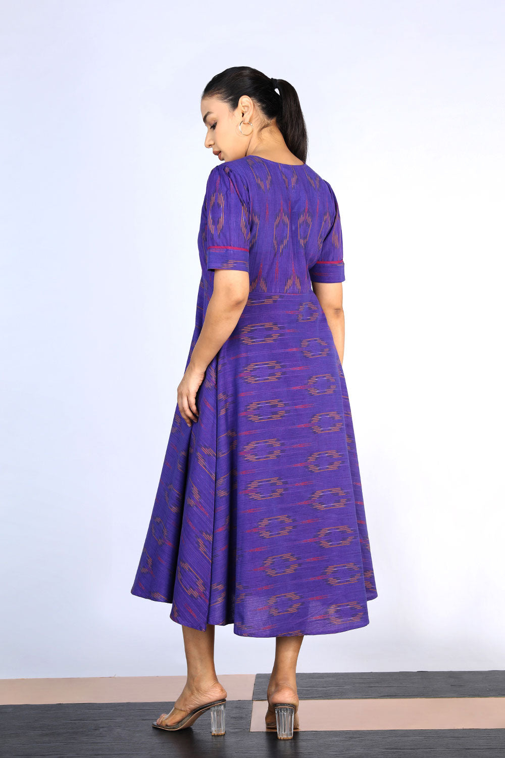 Cotton Pochampally Ikat dress