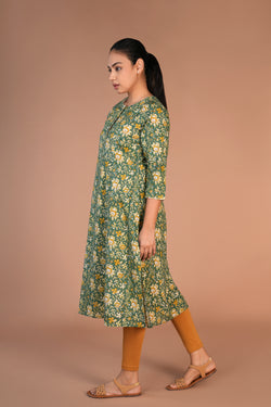 Image of Hand block printed cotton kurti