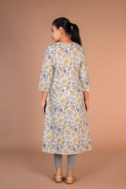 Image of Hand block printed cotton kurti