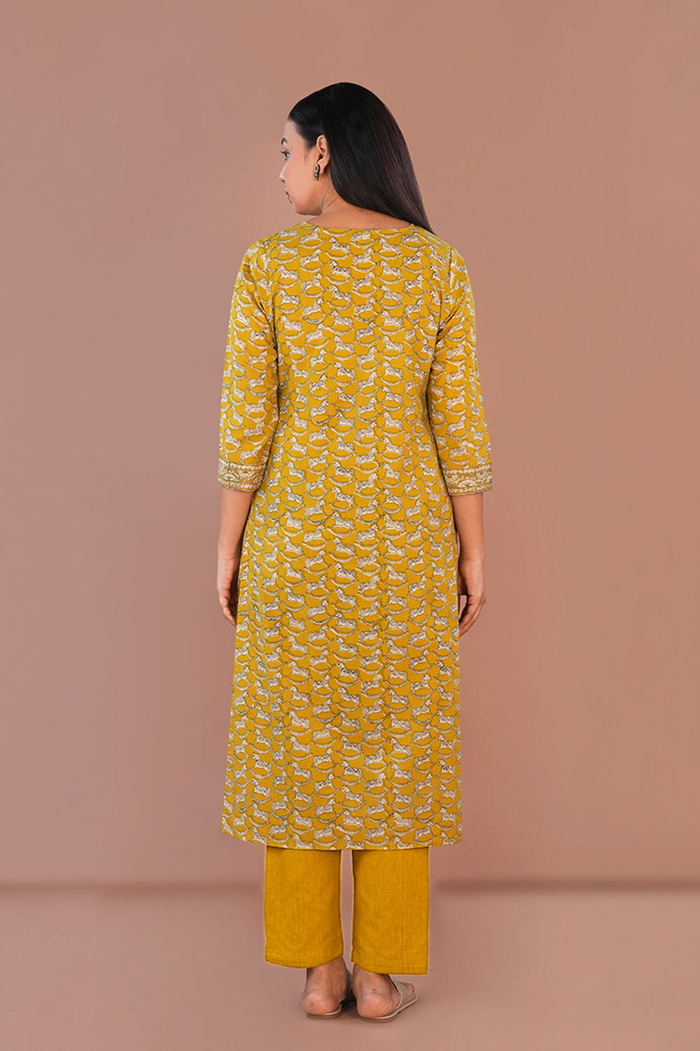 Image of Bagru Handblock printed Kurta