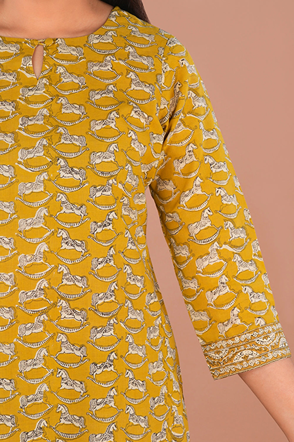 Image of Bagru Handblock printed Kurta