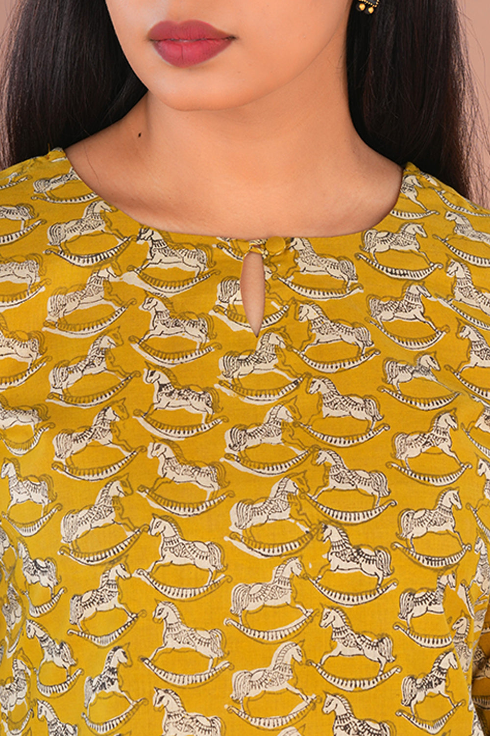 Image of Bagru Handblock printed Kurta