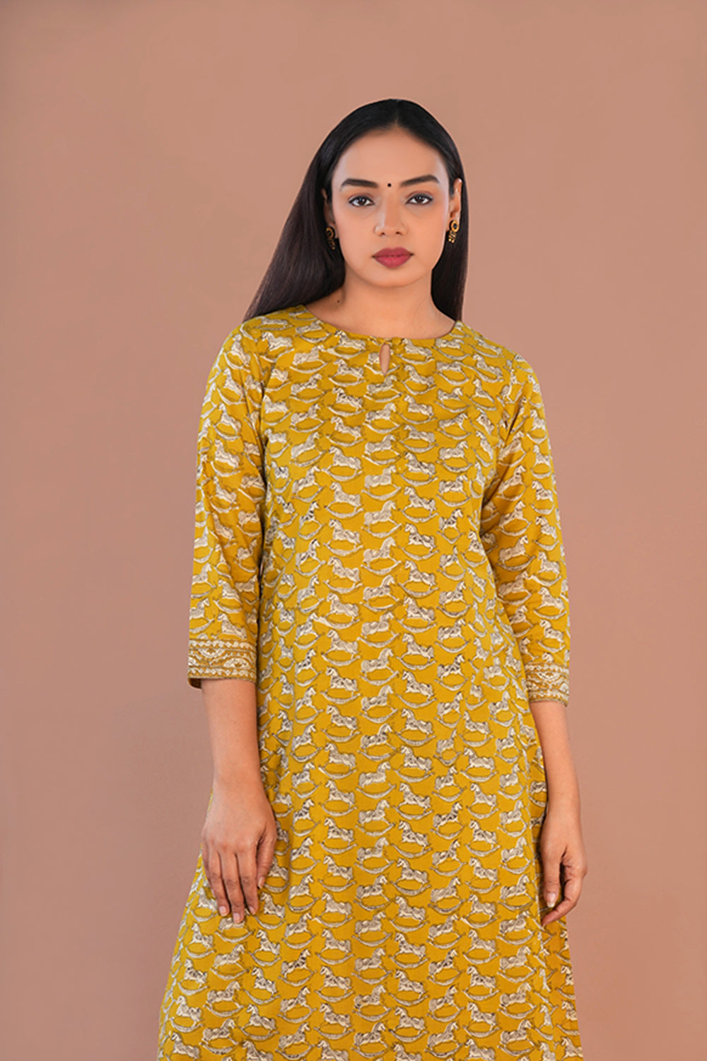 Image of Bagru Handblock printed Kurta