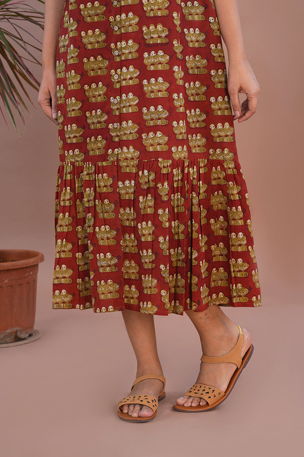 Image of Bagru Handblock printed dress