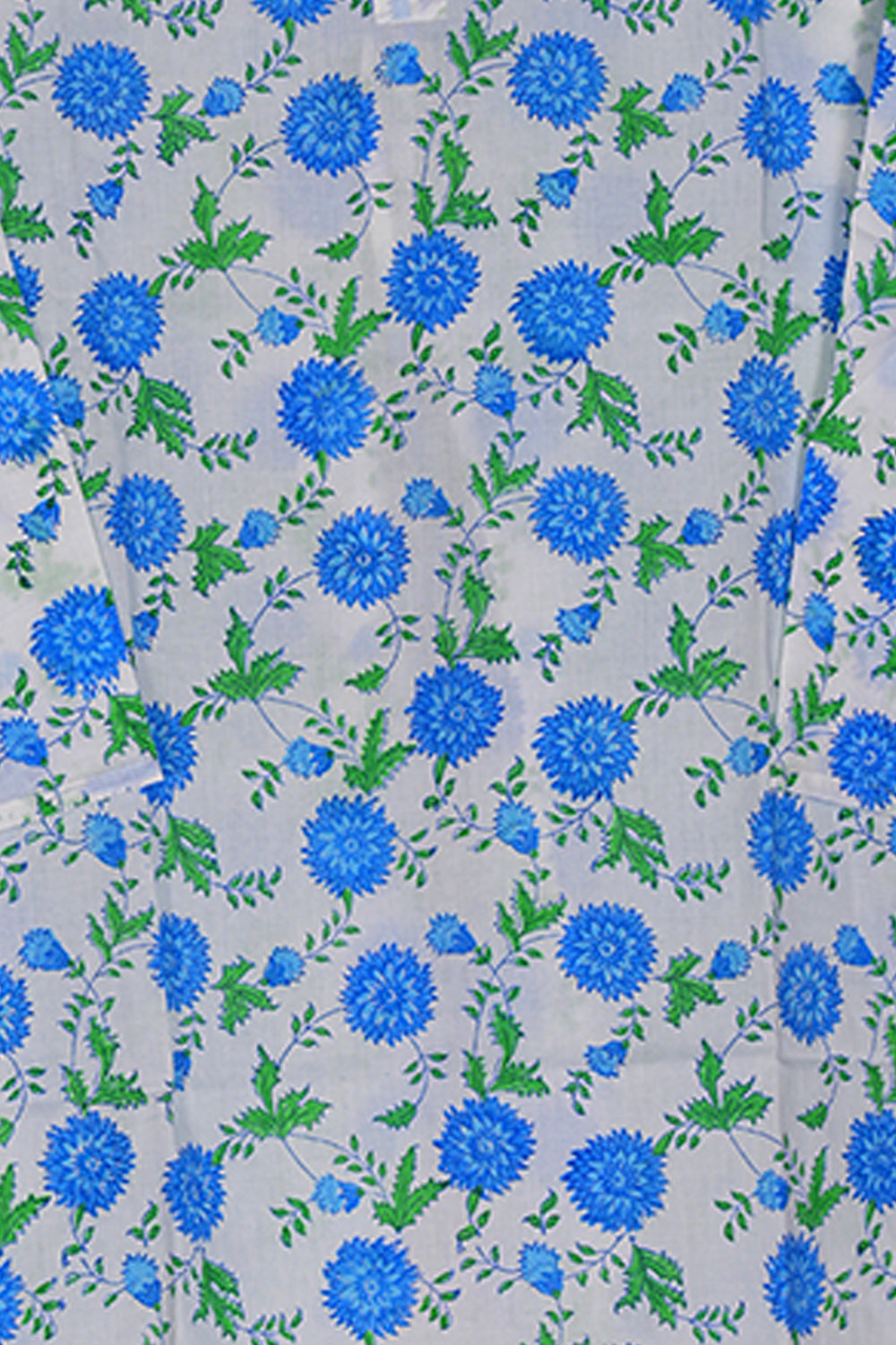 Image of Blue Block printed lounge set