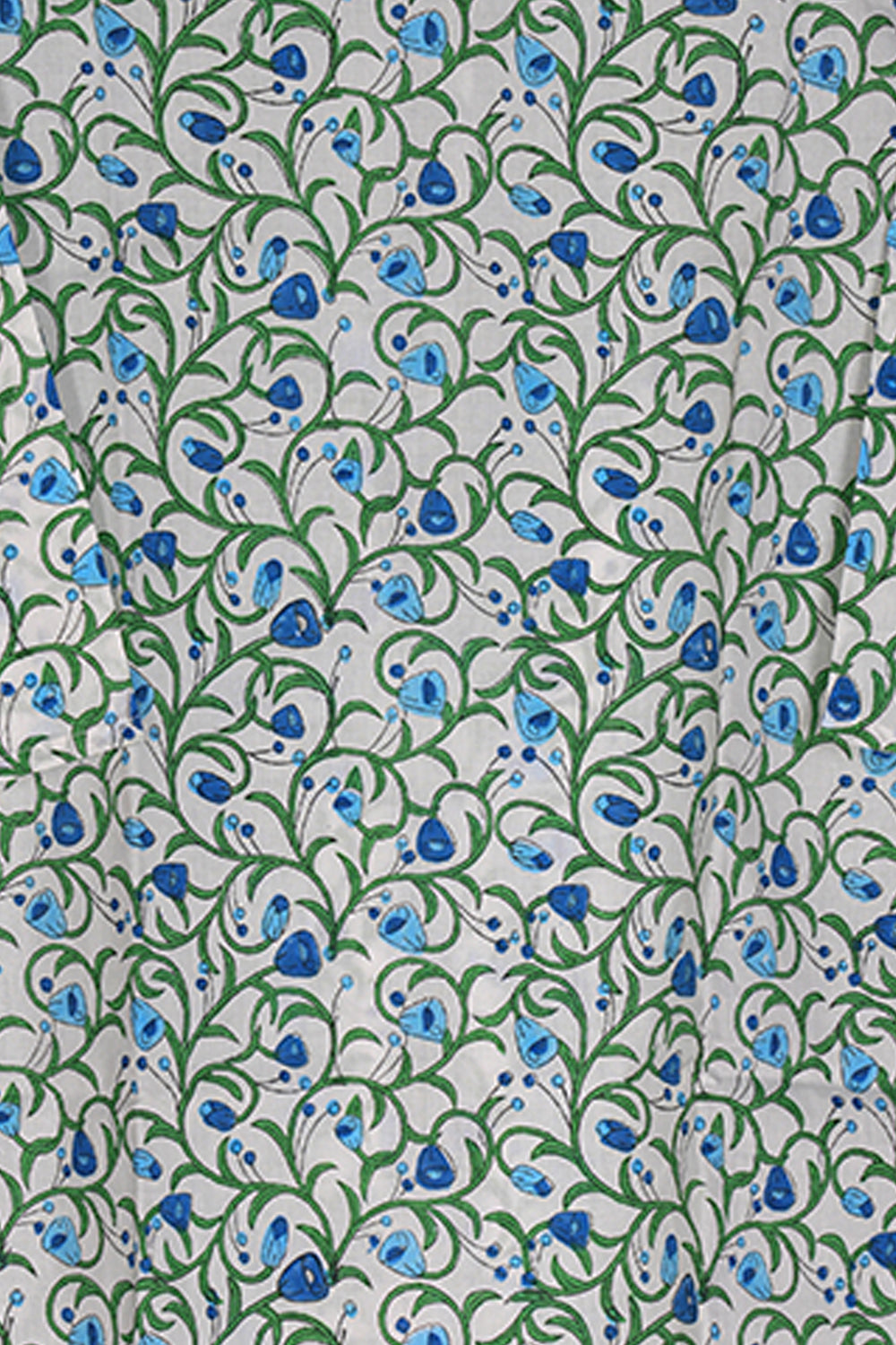 Image of Light Blue Block printed Lounge set