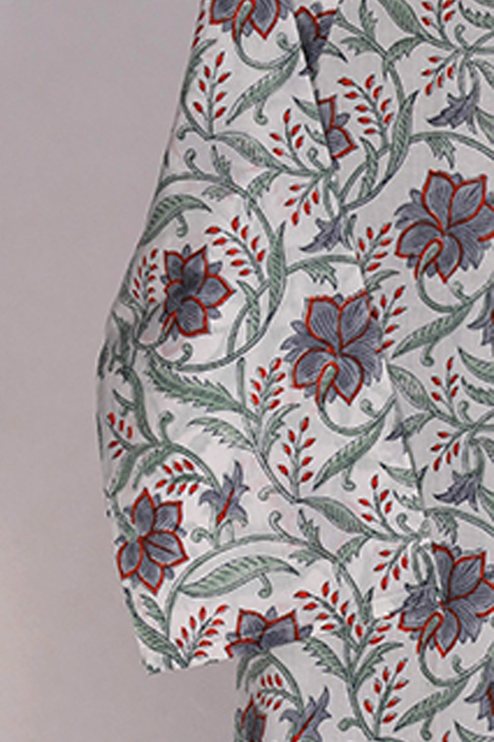 Image of Off-white Block printed lounge set