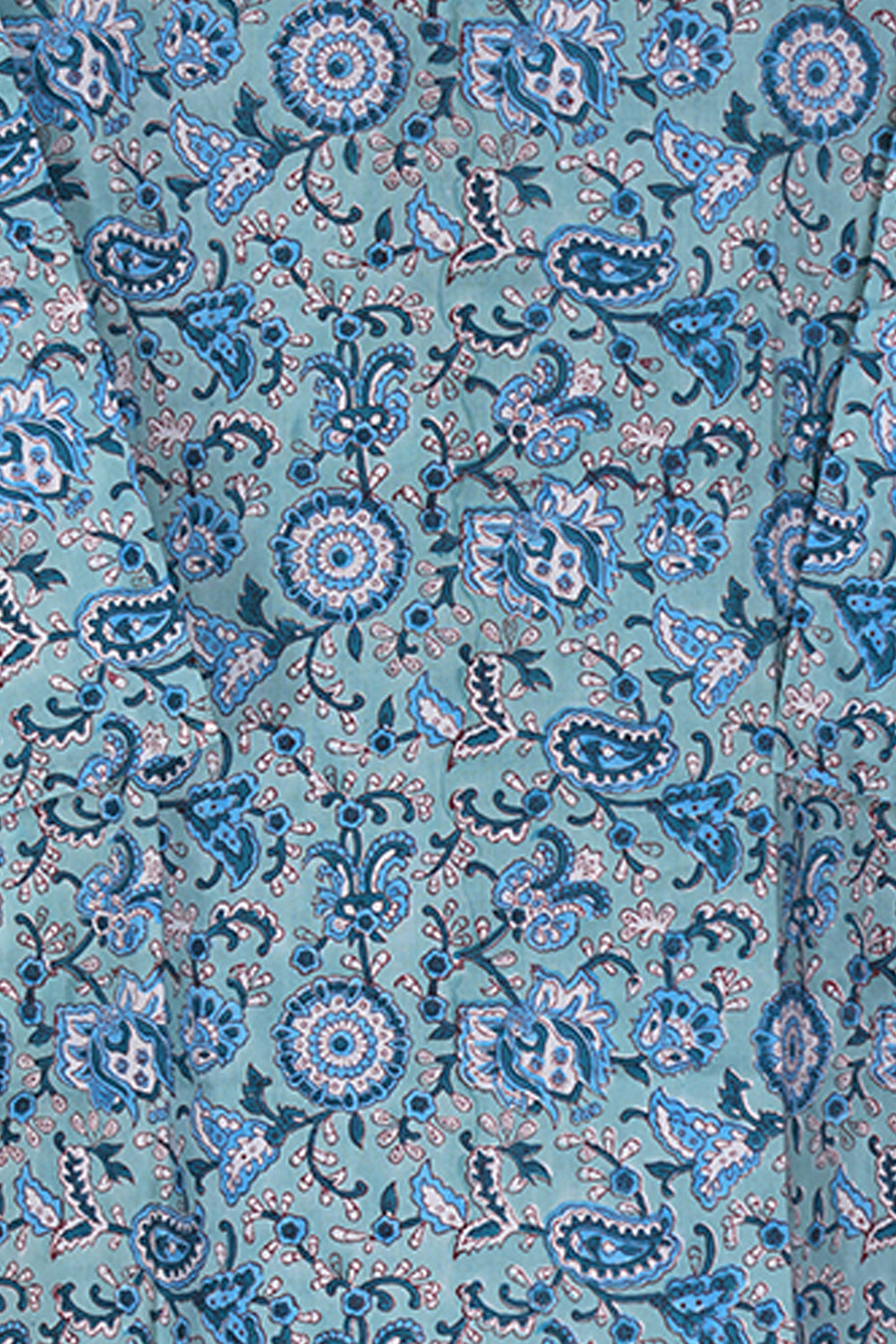 Image of Steel Blue Block printed lounge set