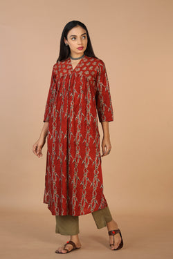 Image of Kalamkari cottton kurta